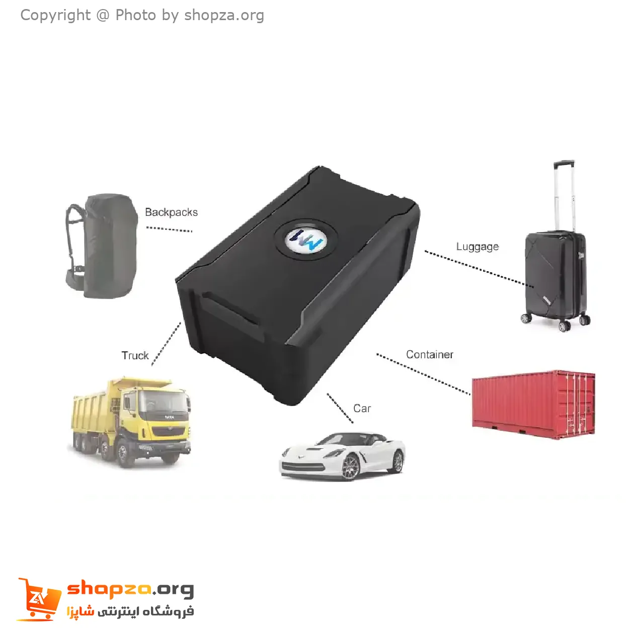 ردیاب-GPS-آهن-ربایی-برند-wanway-مدل-